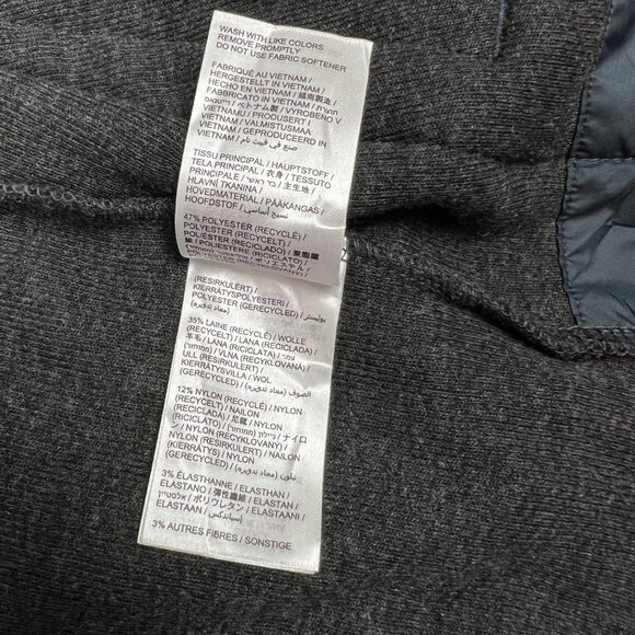 prAna Men's Wooly Bird Fleece Full Zip Size Large Color Gray - Picture 12 of 14